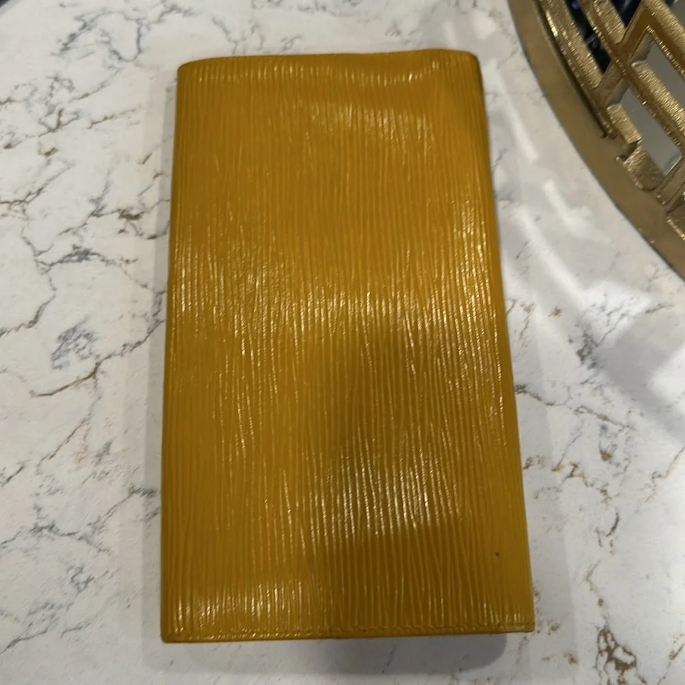 Louis Vuitton Yellow and Purple Clutch